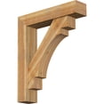 thumbnail image 1 of Ekena Millwork 8"W x 38"D x 44"H Merced Block Rough Sawn Bracket w/ Offset Brace, Western Red Cedar, 1 of 25