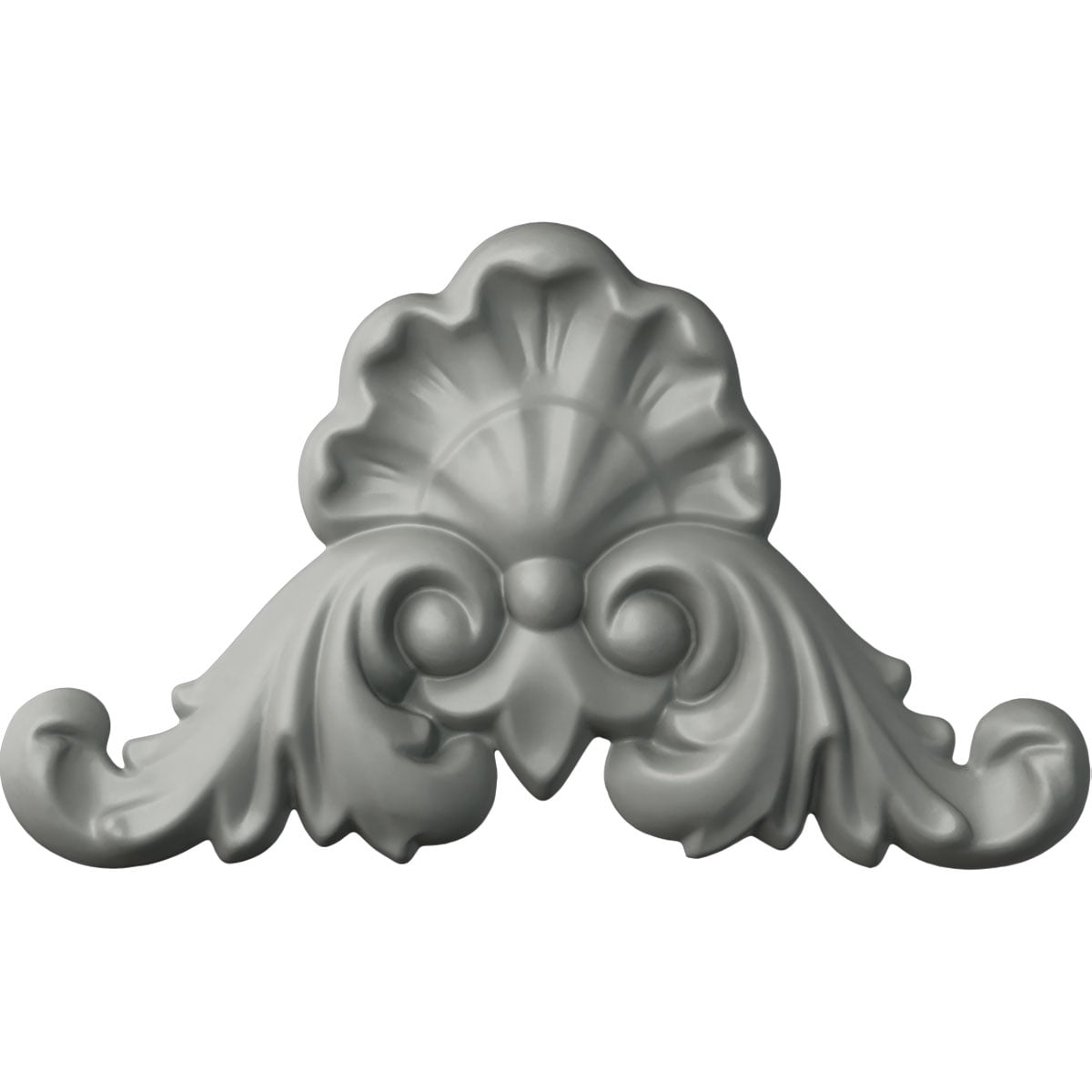 Primed Gray Polyurethane Architectural Shell Onlay