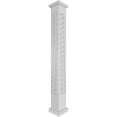 thumbnail image 1 of Ekena Millwork 8"W x 9'H Craftsman Classic Square Non-Tapered Art Deco Fretwork Column w/ Tuscan Capital & Tuscan Base, 1 of 8