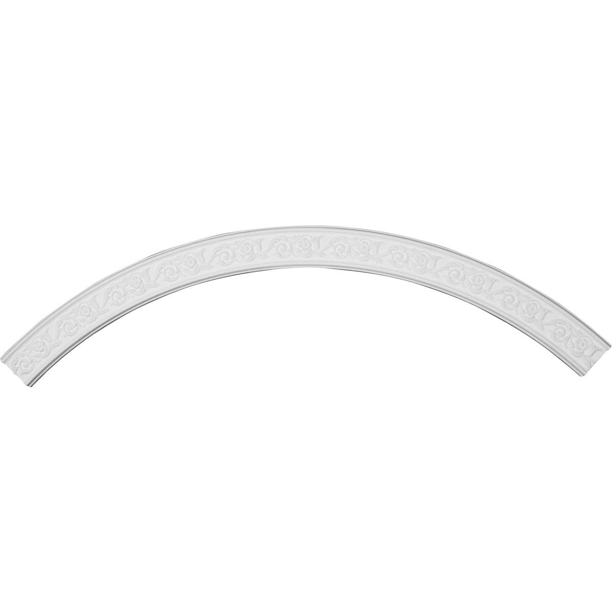 Ekena Millwork 87 3/8"OD x 78 3/4"ID x 4 3/8"W x 3/4"P Aberdeen Ceiling Ring (1/4 of complete circle)