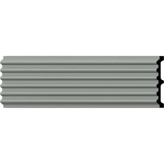 Ekena Millwork 9 1/2"W x 78 3/4"H x 1 3/8"D Reeded Casing (2-Pack)