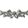 thumbnail image 1 of Ekena Millwork 9 1/4"W x 3"H x 3/4"P Versailles Small Ribbon with Bow Center Onlay, 1 of 6
