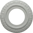 thumbnail image 1 of Ekena Millwork 9"OD x 4 1/2"ID x 1/2"P Claremont Ceiling Medallion (Fits Canopies up to 5 5/8"), Hand-Painted Frost, 1 of 7