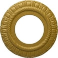 thumbnail image 1 of Ekena Millwork 9"OD x 4 1/2"ID x 1/2"P Claremont Ceiling Medallion (Fits Canopies up to 5 5/8"), Hand-Painted Pharaohs Gold, 1 of 7
