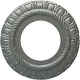 thumbnail image 1 of Ekena Millwork 9"OD x 4 1/2"ID x 1/2"P Claremont Ceiling Medallion (Fits Canopies up to 5 5/8"), Hand-Painted Silver, 1 of 7
