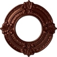 thumbnail image 1 of Ekena Millwork 9"OD x 4 1/8"ID x 5/8"P Benson Ceiling Medallion (Fits Canopies up to 4 1/8"), Hand-Painted Antique Copper, 1 of 7