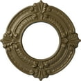 thumbnail image 1 of Ekena Millwork 9"OD x 4 1/8"ID x 5/8"P Benson Ceiling Medallion (Fits Canopies up to 4 1/8"), Hand-Painted Mississippi Mud, 1 of 7