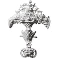 thumbnail image 1 of Ekena Millwork 9"W x 12 1/8"H x 1 1/4"P Lunel Center Onlay, 1 of 6