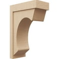 thumbnail image 1 of 9"W x 18"D x 27"H Classic Emerson Rough Cedar Woodgrain TimberThane Corbel, Primed Tan, 1 of 6