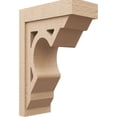 thumbnail image 1 of 9"W x 18"D x 27"H Classic Sheridan Rough Cedar Woodgrain TimberThane Corbel, Primed Tan, 1 of 6