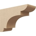 thumbnail image 1 of 9"W x 27"D x 18"H Classic New Brighton Rough Cedar Woodgrain TimberThane Corbel, Primed Tan, 1 of 6