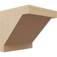 thumbnail image 1 of 9"W x 9"D x 9"H Wide Burlington Rough Cedar Woodgrain TimberThane Corbel, Primed Tan, 1 of 6