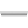 thumbnail image 1 of Ekena Millwork 93" Bottom Width x 95 1/2" Top Width x 5 1/2"H x 1 3/4"P Stockton Crosshead, 1 of 24