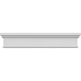 thumbnail image 1 of Ekena Millwork 94" Bottom Width x 99 1/4" Top Width x 13 3/4"H x 7/8"P Craftsman Crosshead, 1 of 24