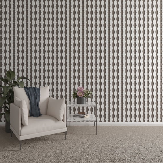 Ekena Millwork 94"H x 1/2"T Cimarron PVC Adjustable Decorative Slat Wall Panel Kit, Unfinished (contains 23 Slats + 1 Straight Edge Starter Slat)
