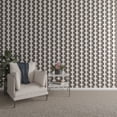 thumbnail image 1 of Ekena Millwork 94"H x 1/2"T Pandora PVC Adjustable Decorative Slat Wall Panel Kit, Unfinished (contains 16 Slats + 1 Straight Edge Starter Slat), 1 of 15