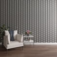 thumbnail image 1 of Ekena Millwork 94"H x 1/8"T Pandora Adjustable Acrylic Decorative Slat Wall Panel Kit, Grey (contains 16 Slats + 1 Straight Edge Starter Slat), 1 of 11