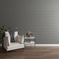 thumbnail image 1 of Ekena Millwork 94"H x 1/8"T Rakaia Adjustable Acrylic Decorative Slat Wall Panel Kit, Grey (contains 22 Slats), 1 of 11