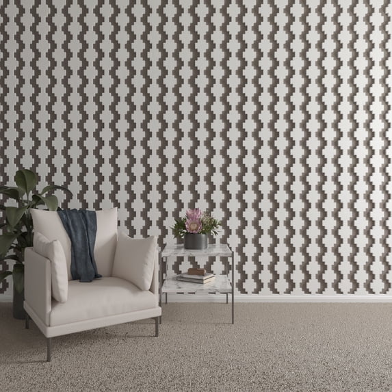 Ekena Millwork 94"H x 3/4"T Gypsum PVC Adjustable Decorative Slat Wall Panel Kit, Unfinished (contains 14 Slats + 1 Straight Edge Starter Slat)