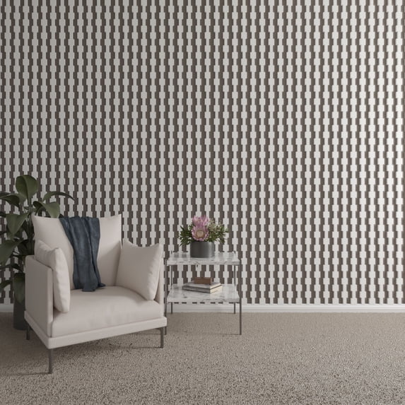 Ekena Millwork 94"H x 3/4"T Midland PVC Adjustable Decorative Slat Wall Panel Kit, Unfinished (contains 29 Slats + 1 Straight Edge Starter Slat)