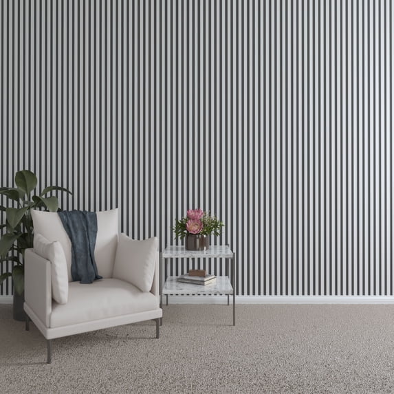 Ekena Millwork 94"H x 3/8"T Adjustable PVC Slat Wall Panel Kit w/ 1"W Slats, Unfinished (contains 42 Slats)