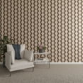 thumbnail image 1 of Ekena Millwork 94"H x 3/8"T Gypsum Adjustable Wood Decorative Slat Wall Panel Kit, Alder (contains 14 Slats + 1 Straight Edge Starter Slat), 1 of 16