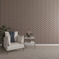 thumbnail image 1 of Ekena Millwork 94"H x 3/8"T Midland Adjustable Wood Decorative Slat Wall Panel Kit, Walnut (contains 29 Slats + 1 Straight Edge Starter Slat), 1 of 16