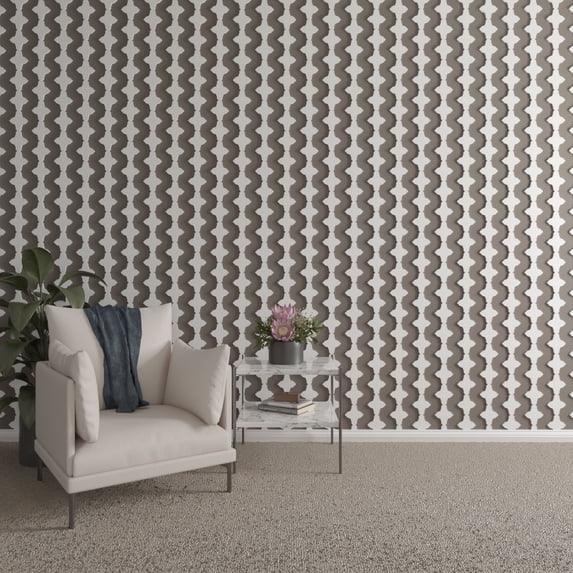 Ekena Millwork 94"H x 3/8"T Pandora PVC Adjustable Decorative Slat Wall Panel Kit, Unfinished (contains 16 Slats + 1 Straight Edge Starter Slat)