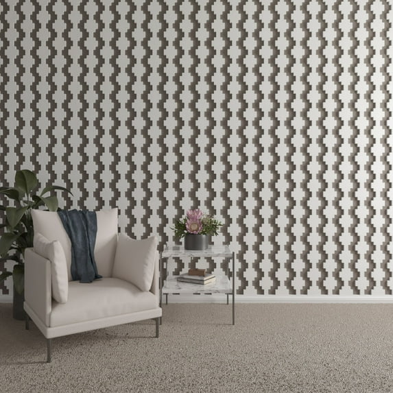 Ekena Millwork 94"H x 5/8"T Gypsum PVC Adjustable Decorative Slat Wall Panel Kit, Unfinished (contains 14 Slats + 1 Straight Edge Starter Slat)