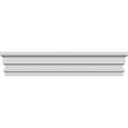 thumbnail image 1 of Ekena Millwork 95" Bottom Width x 97" Top Width x 5 1/2"H x 1"P Panel Crosshead, 1 of 24