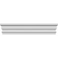 thumbnail image 1 of Ekena Millwork 97" Bottom Width x 99" Top Width x 5 1/2"H x 1"P Panel Crosshead, 1 of 24