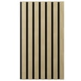 thumbnail image 1 of Ekena Millwork AcoustixPro Noise Cancelling Traditional Medium Slat Wall Panel 11"W x 94 1/2"H, Antique White (2 Pack), 1 of 7