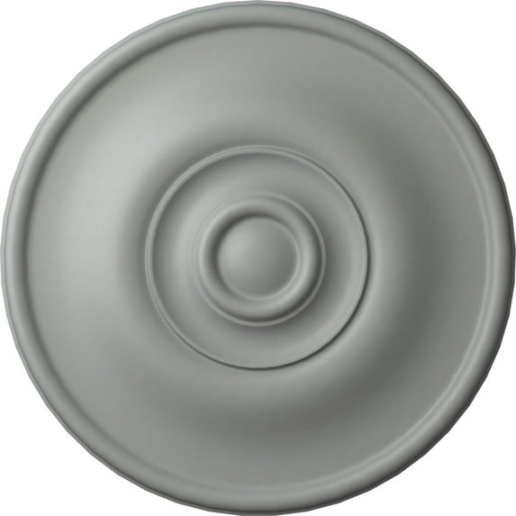 Ekena Millwork CM12JE 11.75 x 0.38 in. Jefferson Ceiling Medallion Fits Canopies Up to 2.87 in.