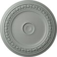 thumbnail image 1 of Ekena Millwork CM31CA 31.12 in. OD x 4 in. ID x 1.50 in. P Architectural Accents - Carlsbad Ceiling Medallion Fits Canopies up to 5.50 in., 1 of 11