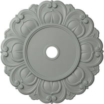 Ekena Millwork CM32AN 32.25 in. OD x 3.62 in. ID x 1.12 in. P Architectural Accents - Angel Ceiling Medallion