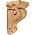 thumbnail image 1 of Ekena Millwork  Devon Traditional Wood Corbel - Cherry - Architectural Accent, 1 of 1