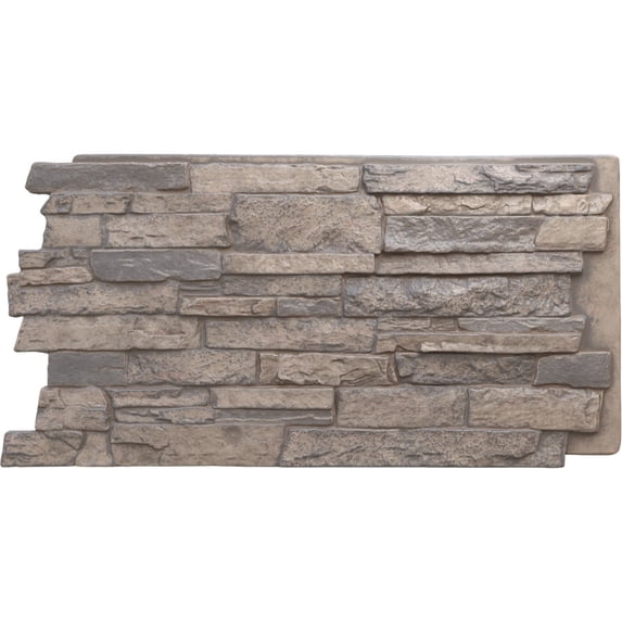 Ekena Millwork EverStone Faux Stone Siding, Boardwalk Bay, 48"