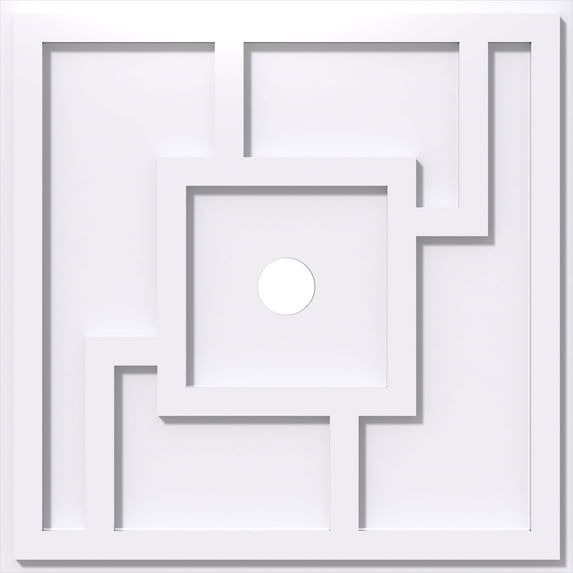 Ekena Millwork Knox Architectural Grade PVC Ceiling Medallion