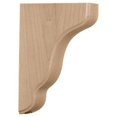 thumbnail image 1 of Ekena Millwork  Plymouth Wood Bracket - Cherry - 1.75 in. W x 7.25 in. D x 9.5 in. H, 1 of 1