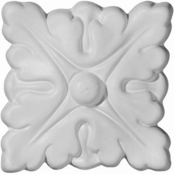 Ekena Millwork ROS03X03OD 3.87 In. W X 3.87 In. H Architectural Odessa Rosette