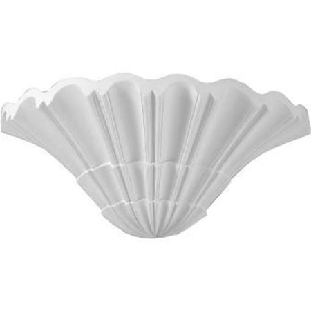 Ekena Millwork SCO07X08X16SH 7.5 In. W X 8 In. D X 16.12 In. H- Architectural Sea Shell Sconce