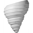thumbnail image 1 of Ekena Millwork SCO10X05X12SH 10.12 In. W X 5.5 In. D X 12.5 In. H Architectural Spiral Shell Wall Sconce, 1 of 4