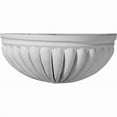 thumbnail image 1 of Ekena Millwork SCO14X06X06BA 14.12 In. W X 6.87 In. D X 6 In. H Architectural Basin Wall Sconce, 1 of 3