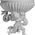 thumbnail image 1 of Ekena Millwork SCO14X06X15AN-L 14.12 In. W X 6.87 In. D X 15.12 In. H Architectural Angel Wall Sconce - Left, 1 of 3