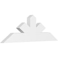 thumbnail image 1 of Ekena Millwork x 12"H x 2"D x 4"F 8/12 Pitch Saratoga Architectural Grade PVC Gable Bracket, 1 of 5