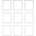thumbnail image 1 of Ekena millwork 94 1/2"L (Adjustable 108"H to 132"H) Ashford Square Panel Full Wall Wainscot Paneling Kit, 1 of 10