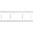 thumbnail image 1 of Ekena millwork 94 1/2"L (Adjustable 32"H to 36"H) Ashford Square Panel Traditional Wainscot Paneling Kit, 1 of 10