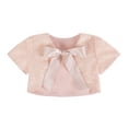 thumbnail image 1 of Ekidsbridal Girl Wedding Jacket Bolero - Short Sleeve Sequins Jacket Bolero Flower Dress Shrug Cover Up (Size: 2-12), 1 of 3