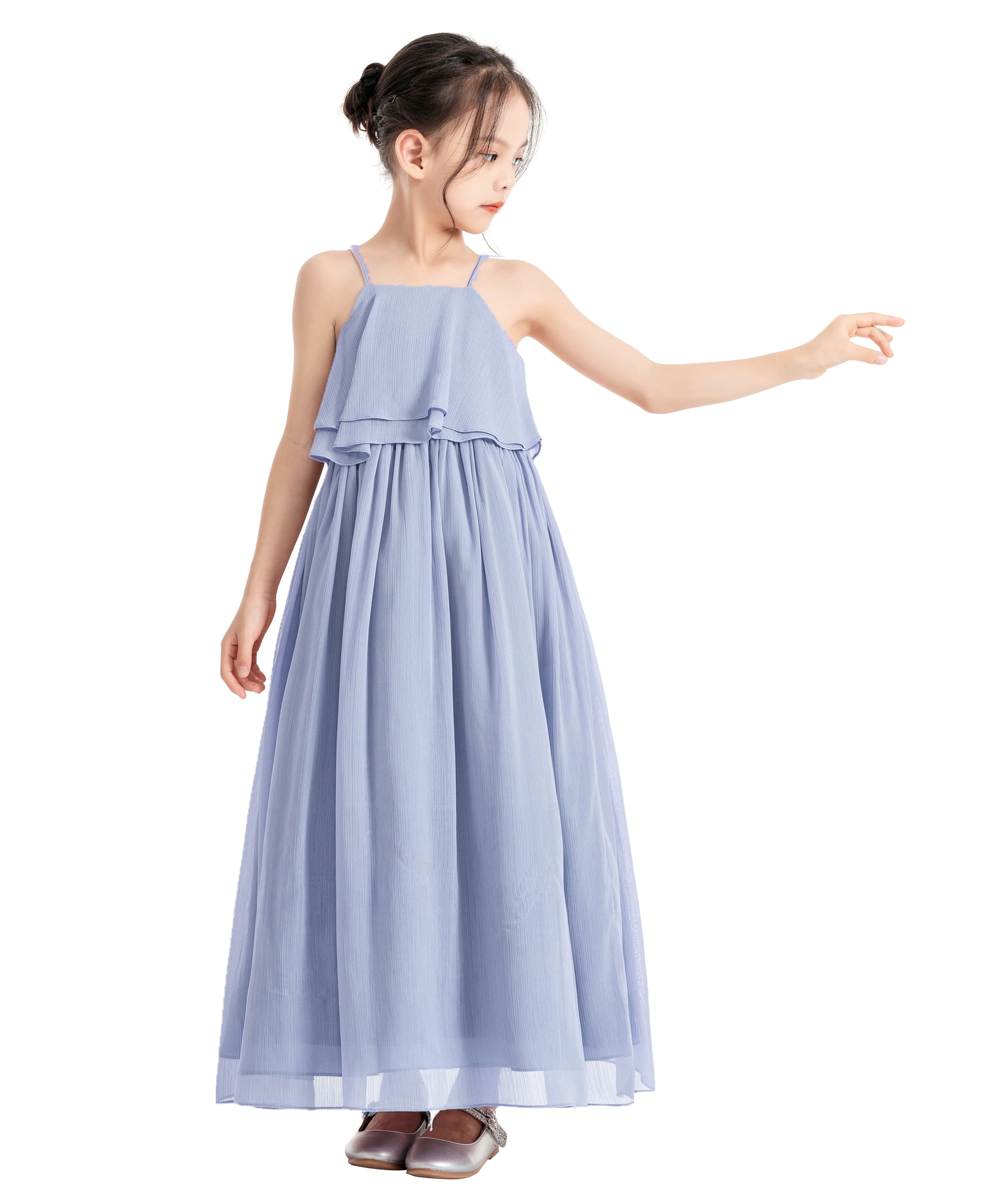 blue ceremony child dress Draper James Women's Maybelle Belted Midi Dress - Blue