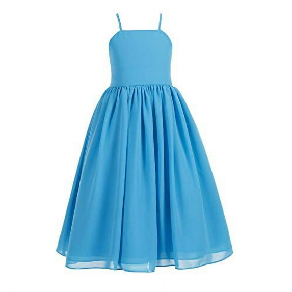 Ekidsbridal Criss-Cross Chiffon Flower Girl Dress Junior Pageant Formal Photoshoot Party Gown 191 8